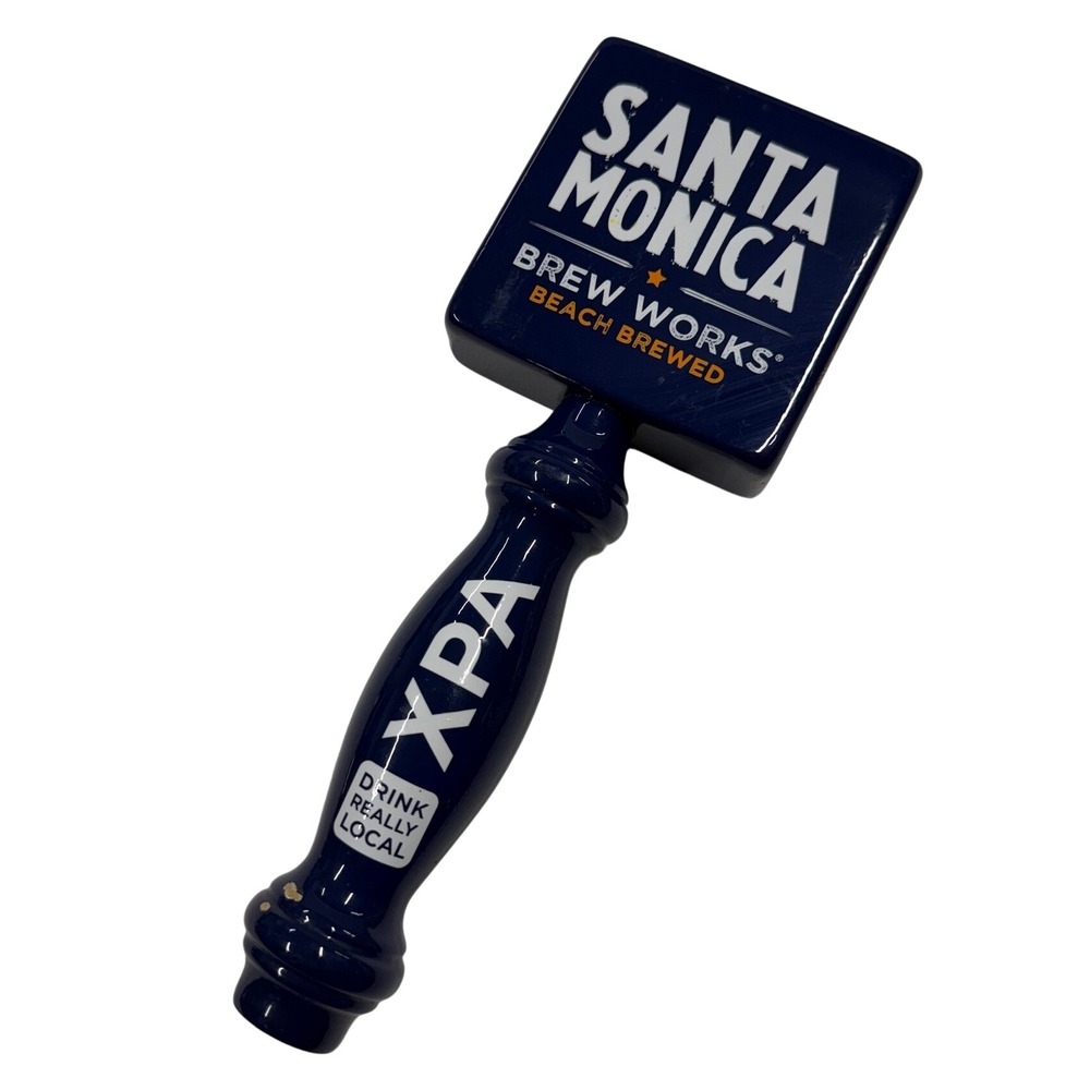 Santa Monica Brew Works XPA Beer Tap Handle